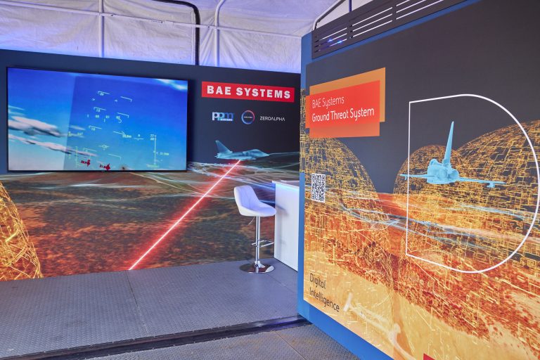 BAE Systems SEWT Campaign stand