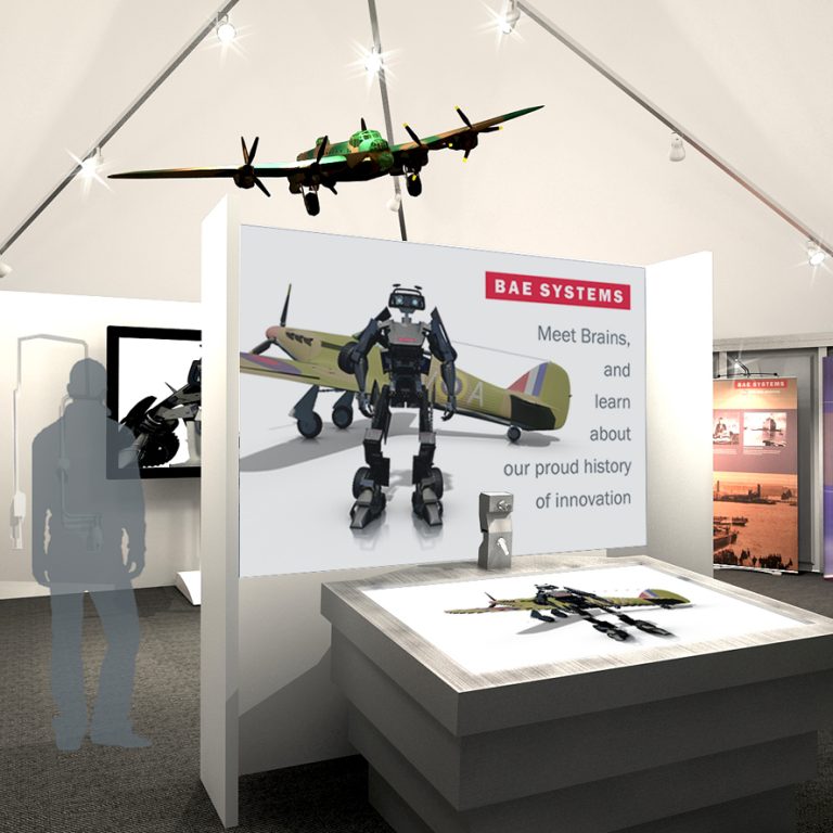 BAE Systems - Brains STEM stand visualisation