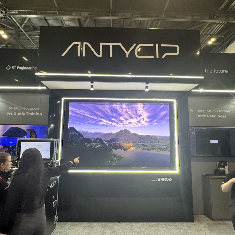 Antycip DSEI stand