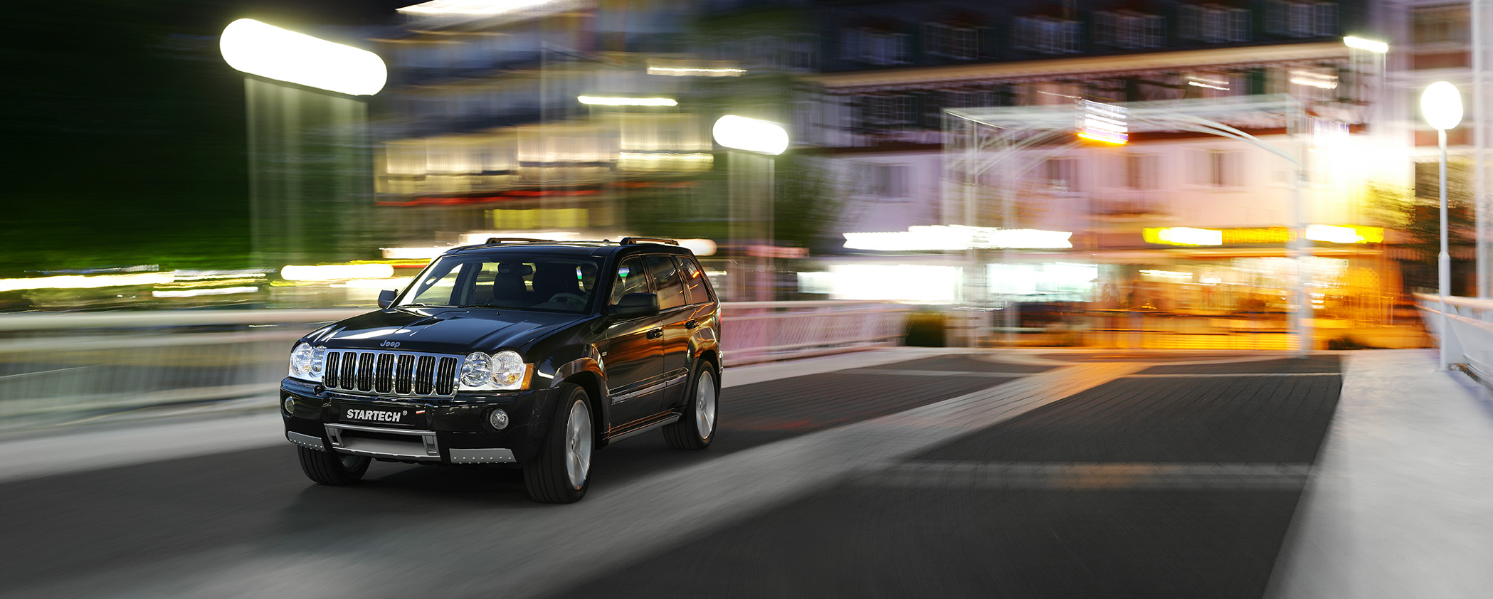 Brabus artwork showcasing Jeep