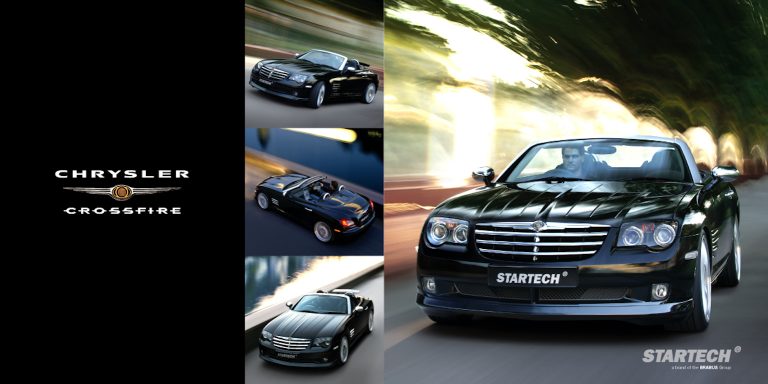 Brabus artwork showcasing Chrysler car